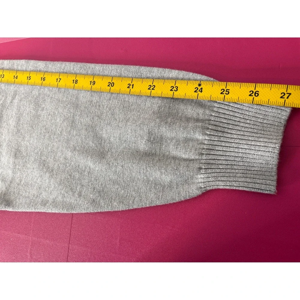 Sundog Marthas Vineyard Mens Gray Cotton Crew Neck Pullover Sweater Sz XL Preppy